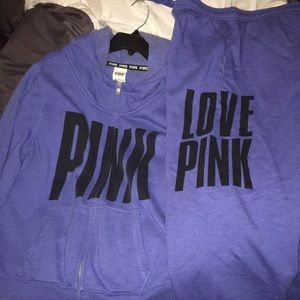 Jogging suit VS Blue